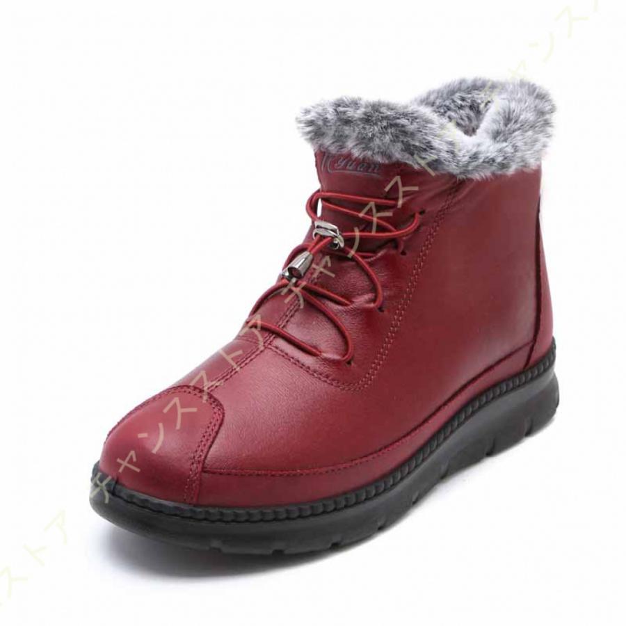 売上超特価 スノーブーツ ショートブーツ 冬ブーツ ウインターブーツ 防寒靴 スノーシューズ 滑らない 保温 暖かい アウトドアシューズ 冬靴 裏起毛 あったか 婦人靴