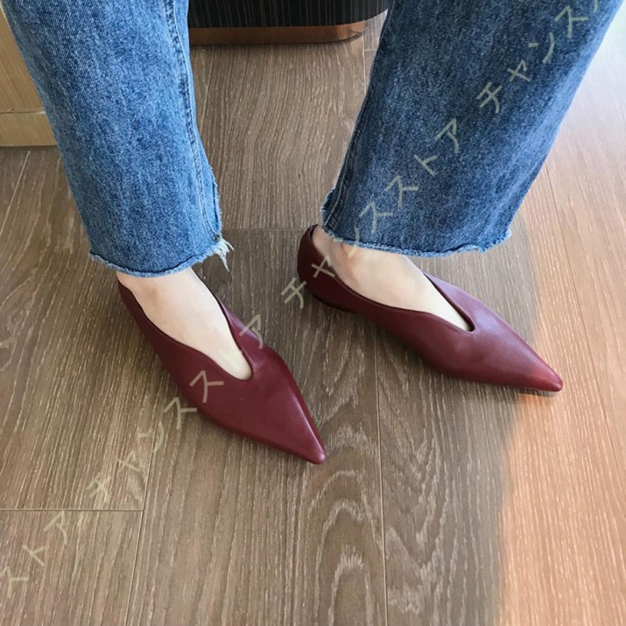 ローヒール パンプス 痛くない ぺたんこ 歩きやすい 旅行 疲れない 走れる 脱げない 立ち仕事 通学 おしゃれ フラットシューズ レディース靴 軽量 柔軟 Wcq6qca5pl Limpiexpress Com