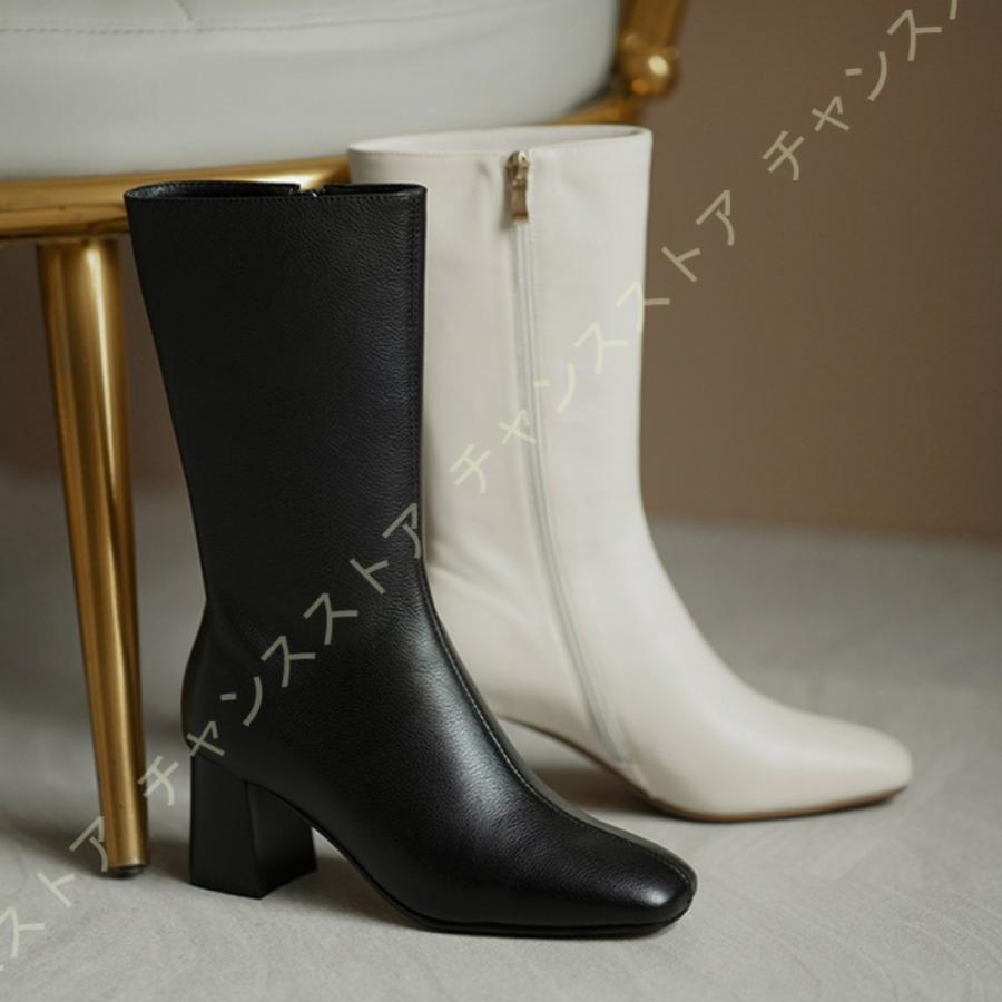 太ヒール ハイヒール ロングブーツ レディース ジョッキーブーツ 大人可愛い 長靴 ブーツ サイドジッパー チャンスストアの太ヒール ジップアップ 脚長 美脚 大人可愛い 秋冬用 やわらかい Z7s N Lnx290 チャンスストア