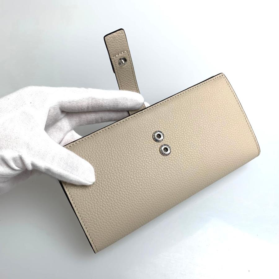 ロエベ LOEWE 二つ折り財布 ライトオーツ / ハニー