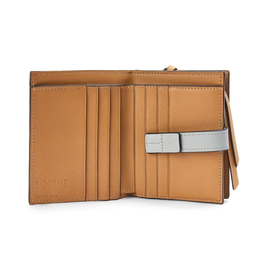 ロエベ LOEWE 財布 小財布 二つ折り ２つ折り マーブルグリーン