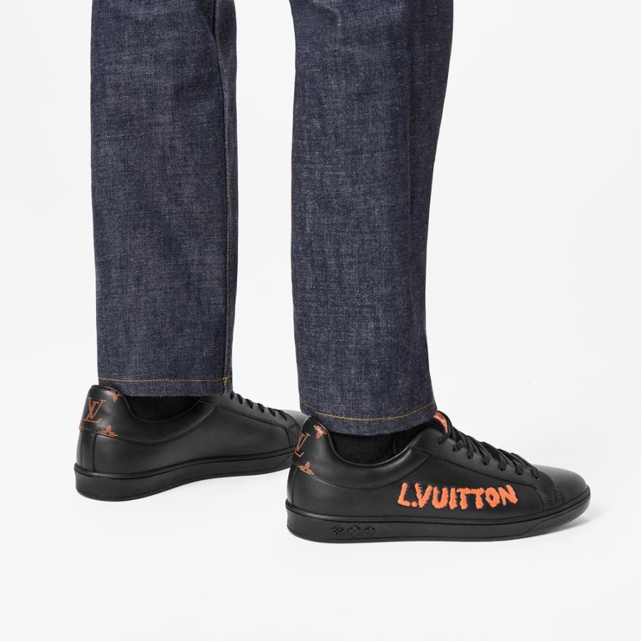 ルイヴィトン LOUIS VUITTON スニーカー シューズ 靴 ブラック 