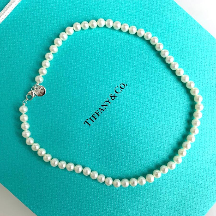 ティファニー Tiffany ネックレス スターリングシルバー パール 6 7mm grptiffanygrp Chanelist 通販 Yahoo ショッピング
