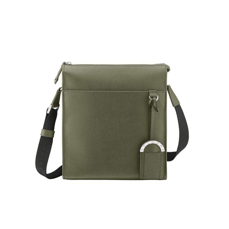 ブルガリ BVLGARI バッグ バック ショルダーバッグ グリーン シルバー