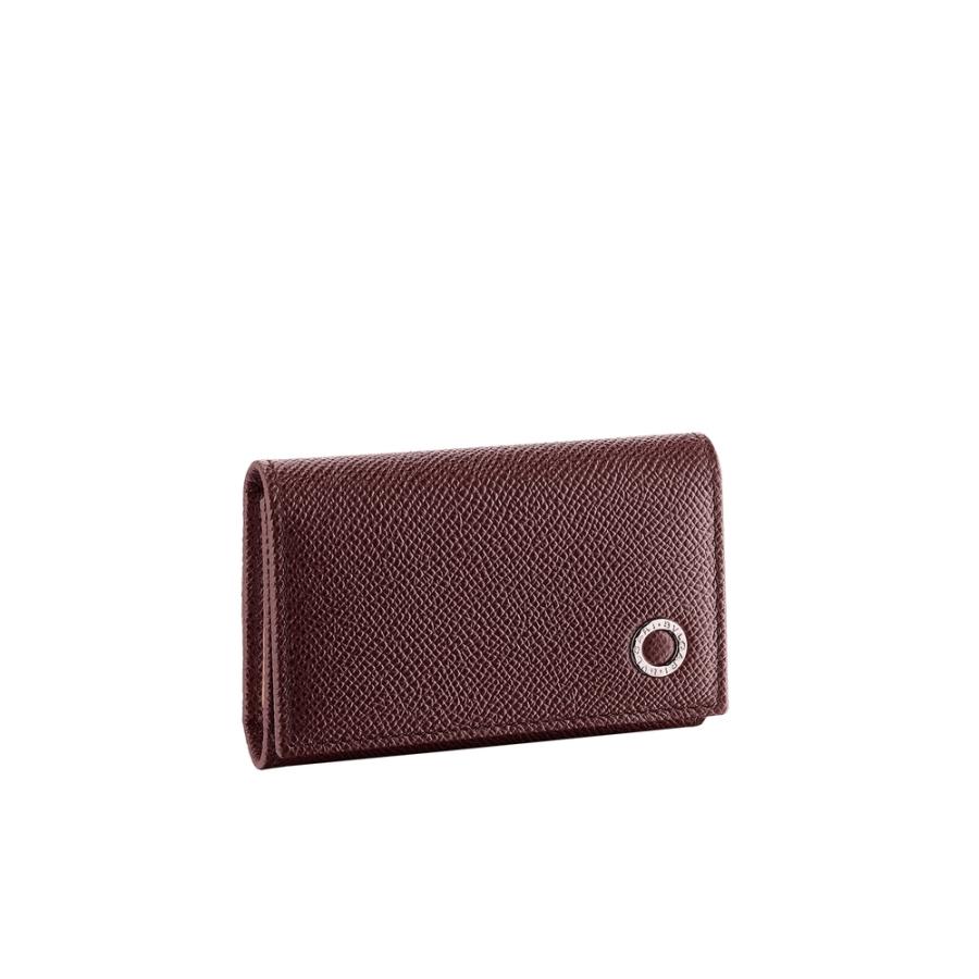 ブルガリ Bvlgari キーケース キーホルダー ディープガーネット ボルドー ボルドー アイボリーオパール シルバー メンズファッション ホワイト シルバー レザー bvlgari Chanelist メーカー直営店の