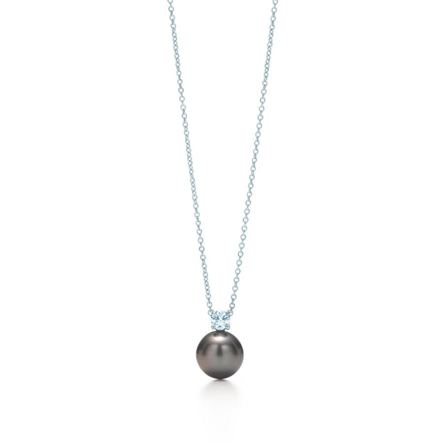 ティファニー TIFFANY ネックレス ホワイトゴールド 18K タヒチアン 