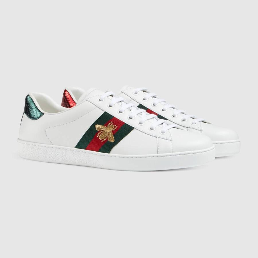 グッチ GUCCI スニーカー シューズ 靴 ホワイト グリーン レッド