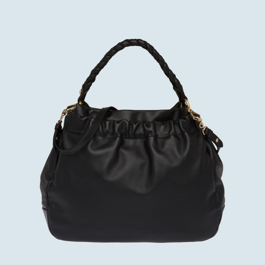 ミュウミュウ 新作 バッグ Miu Miu バッグ バック トートバッグ 夏 レザー ブラック ゴールド 5bc0762ddjf0002vooomiumiu5bc0762ddjf0002vooo Chanelist