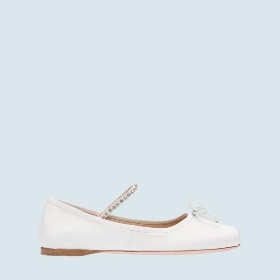 ミュウミュウ MIU MIU バレエシューズ バレリーナ シューズ 靴