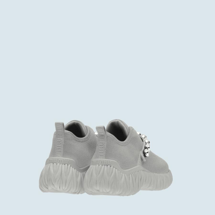 ミュウミュウ MIU MIU スニーカー シューズ 靴 スリッポン ライト