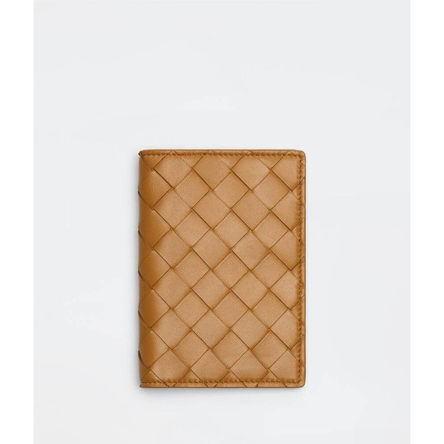 商品 ボッテガヴェネタ BOTTEGA VENETA パスポートカバー キャラメル