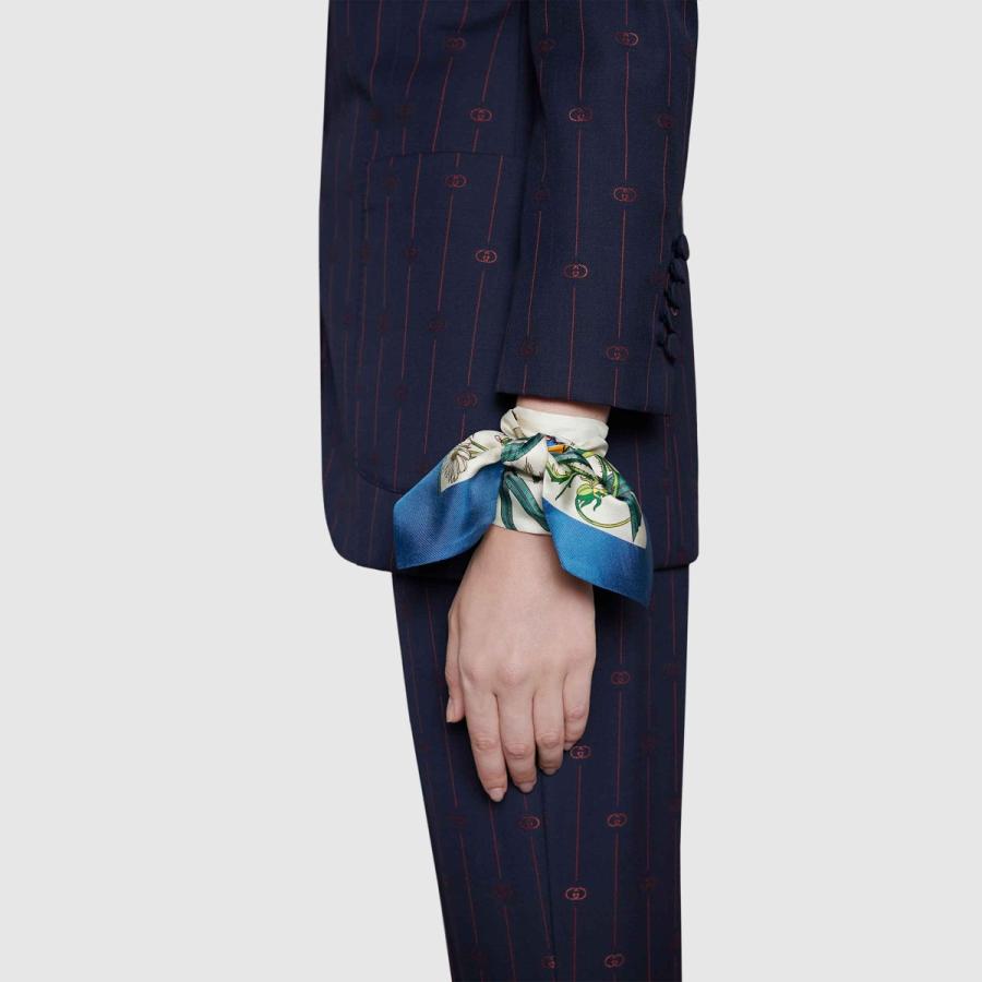 グッチ GUCCI スカーフ ネックボウ ブルー アイボリー ミッキーマウス プリント シルク :6093213G0019268GUCCI6093213G0019268:CHANELIST - 通販 - Yahoo!ショッピング