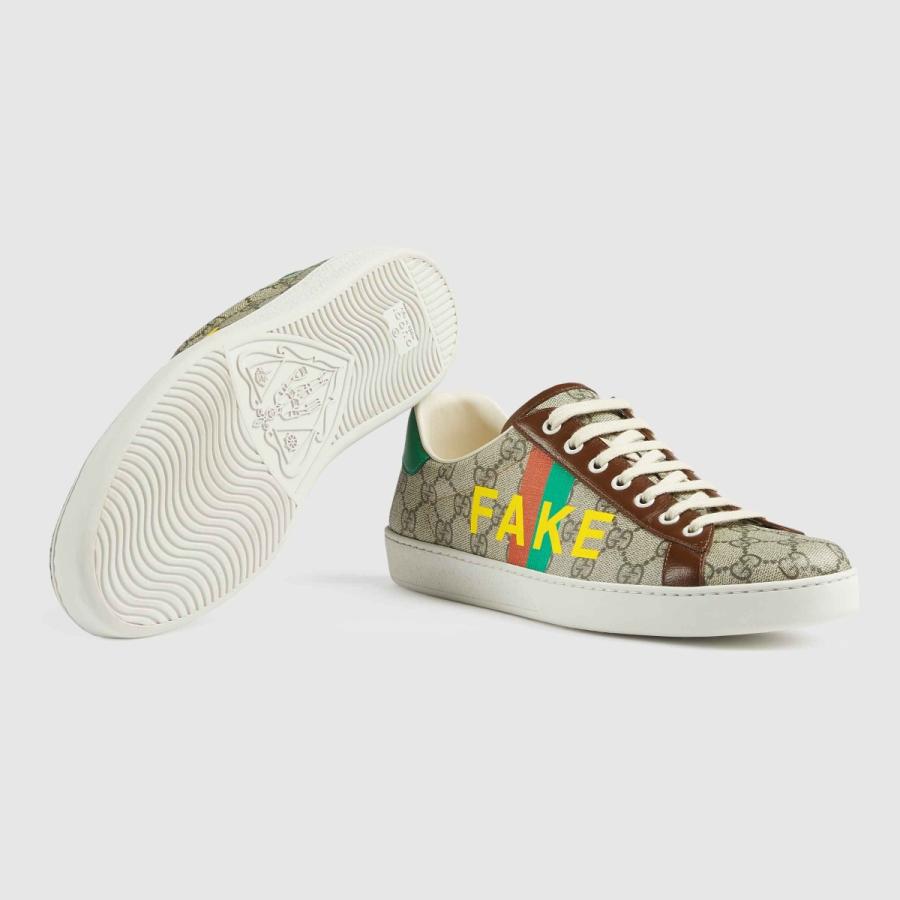 グッチ GUCCI スニーカー シューズ 靴 ベージュ エボニー ブラウン GG