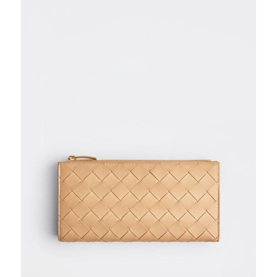 21 新作 財布 Veneta Bottega ボッテガヴェネタ 長財布 財布 Veneta Bottega ヴェネタ ボッテガ ブランド専門店 長財布 レザー カーフスキン ラムスキン 編み込み ゴールド アーモンド ２つ折り 二つ折り 財布 Www Affaires Sociales Gouv Cg