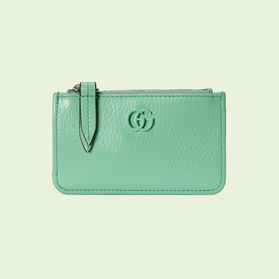 グッチ GUCCI カードケース 名刺入れ パスケース ミントグリーン GG