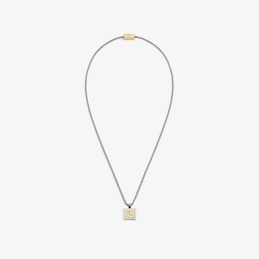 100 正規品 Fendi フェンディ ネックレス Fendi ブランド専門店 ネックレス ロゴ ゴールド シルバー メンズアクセサリー Hermandad Estrella Org