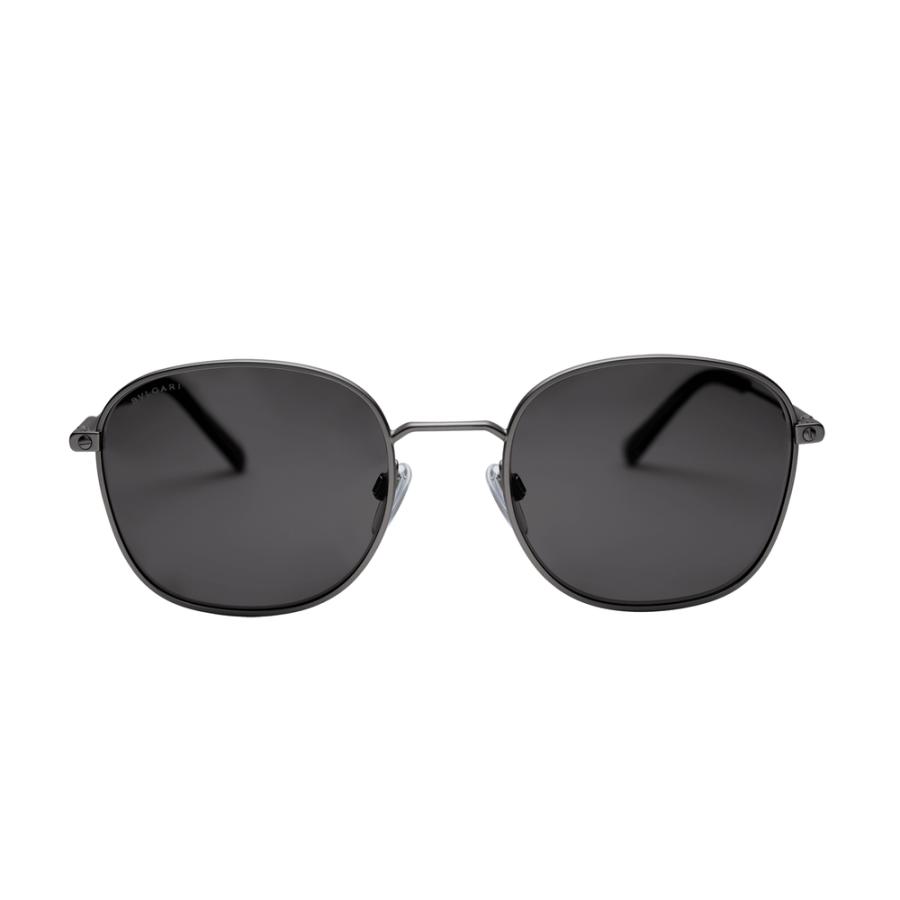 【新登場】 ブルガリ BVLGARI サングラス アイウェア ブラック グレー メタル ラウンド 131mm 【DGJ9982776667】(34990円)