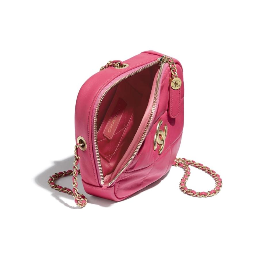 シャネル Chanel バッグ バック ショルダーバッグ ピンク ゴールド ラムスキン チェーン As21bn9310chanelas21bn9310 Chanelist 通販 Yahoo ショッピング