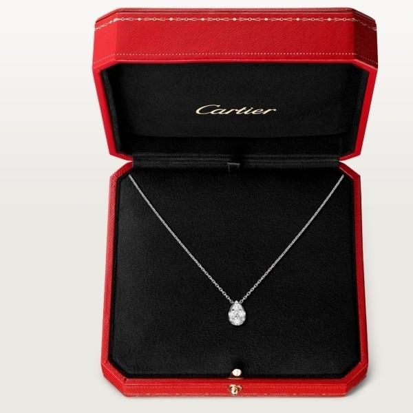 カルティエ CARTIER ネックレス ホワイトゴールド 18K ダイヤモンド 