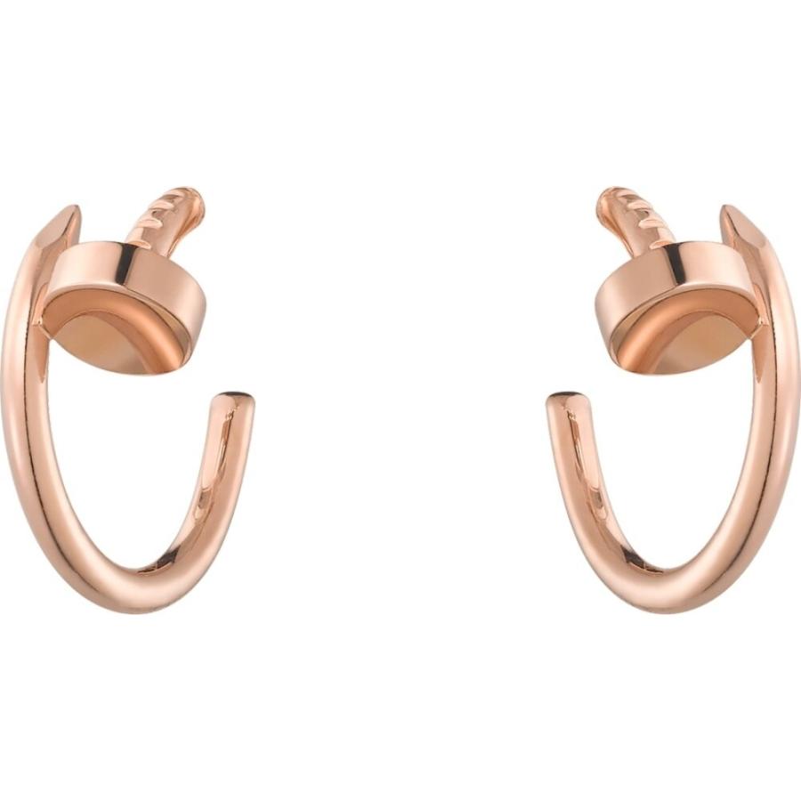 人気ブランドの ピアス Cartier カルティエ ピアス Cartier ブランド専門店 18k フープ ピンクゴールド レディースアクセサリー Milencinos Com