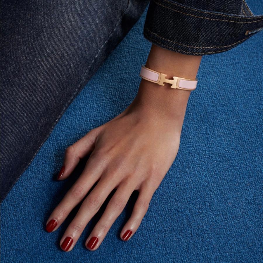 エルメス HERMES ブレスレット ローズドラジェ ピンク ピンクゴールド