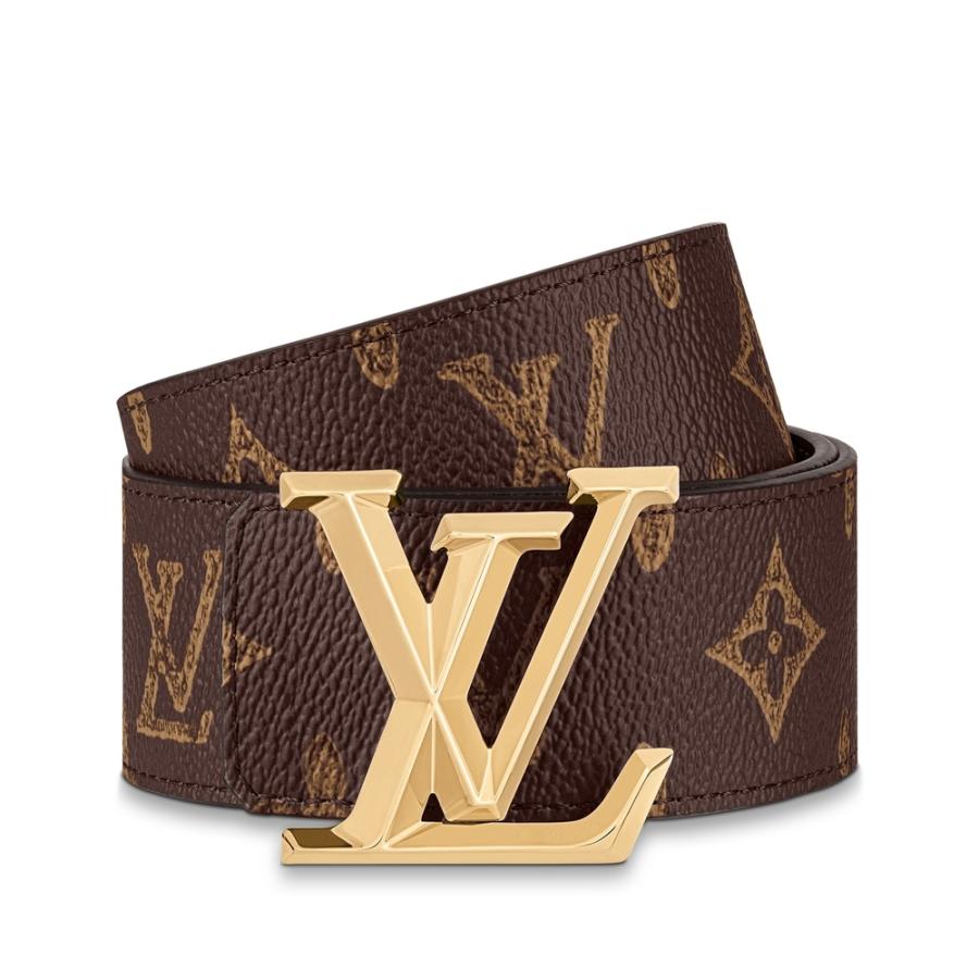 ルイヴィトン LOUIS VUITTON ベルト ブラウン ゴールド モノグラム