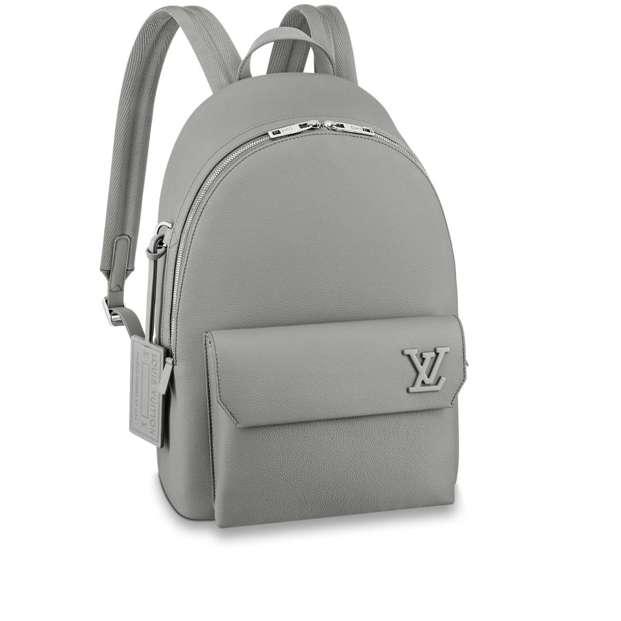 ルイヴィトン LOUIS VUITTON バッグ バック リュックサック グレー