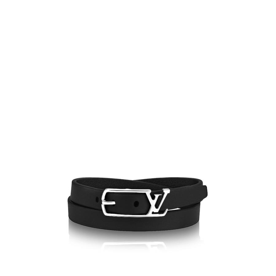 国内正規品 ルイヴィトン LOUIS VUITTON ブレスレット ブラック