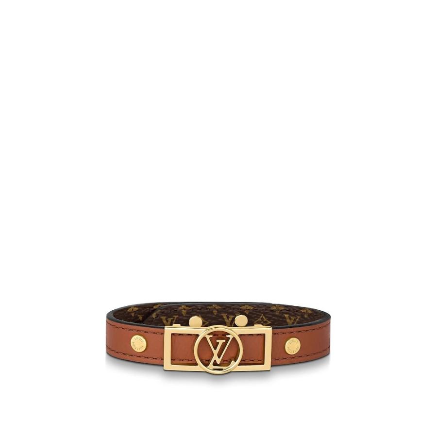 ルイヴィトン LOUIS VUITTON ブレスレット タン モノグラム ブラウン