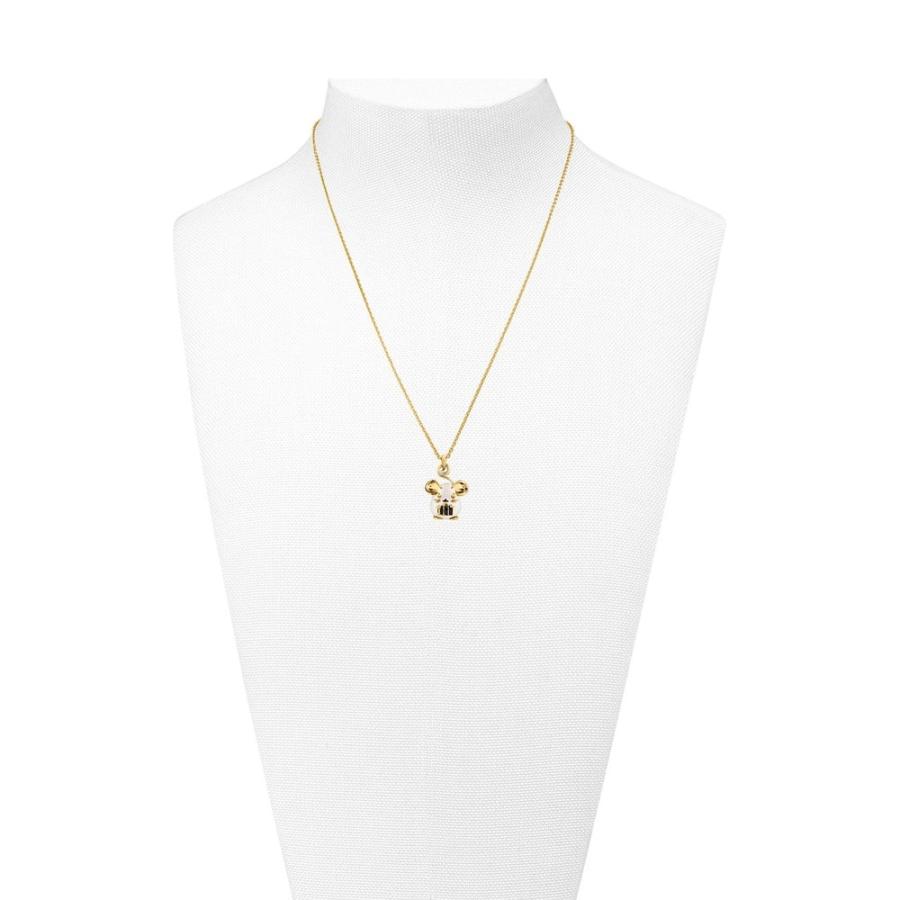 ルイヴィトン LOUIS VUITTON ネックレス ゴールド 干支 ネズミ