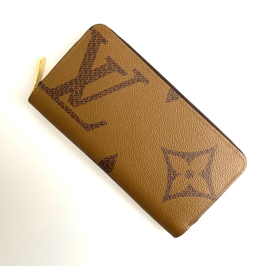 ルイヴィトン LOUIS VUITTON 財布 長財布 ラウンドファスナー ブラウン