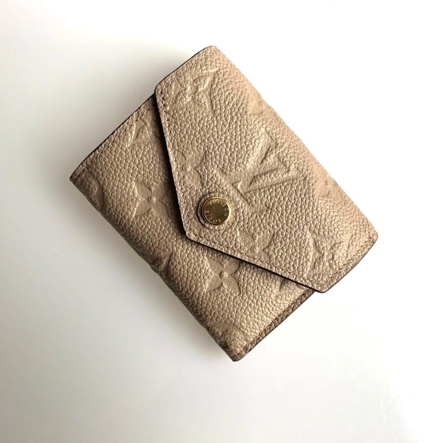 高品質の激安ルイヴィトン LOUIS VUITTON 小財布 ３つ折り ゴールド