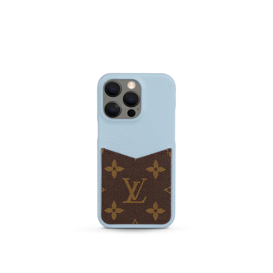 ルイヴィトン LOUIS VUITTON iPhone13 Pro アイフォンケース ブルー