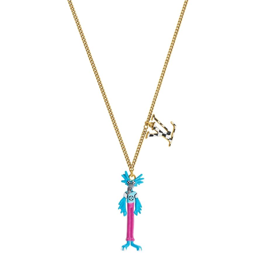 ルイヴィトン Louis Vuitton メンズアクセサリー ネックレス アニマルズ ヴィンテージ 冬 アニマルズ Chanelist Mp2928louisvuittonmp2928 ゴールド 売れ筋公式