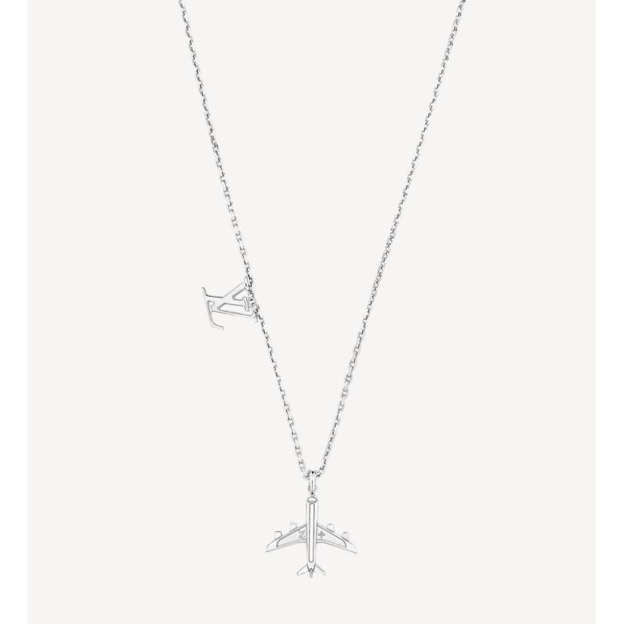 最上の品質な ブランド専門店 ルイ ヴィトン Louis Vuitton ネックレス ルイヴィトン Louis Vuitton ネックレス アクセサリー シルバー 飛行機 メンズアクセサリー Www Tengslatorg Hi Is