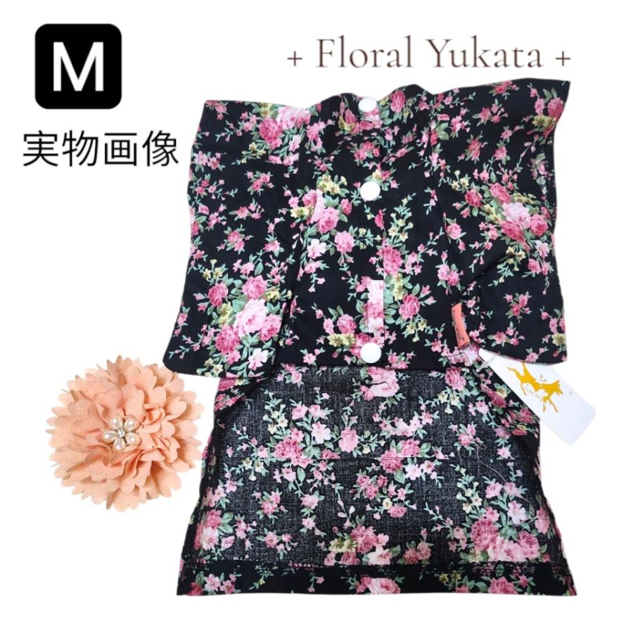犬 服】【Sale】【1220円】【帯飾り付】オシャレゆかた【Cute dog
