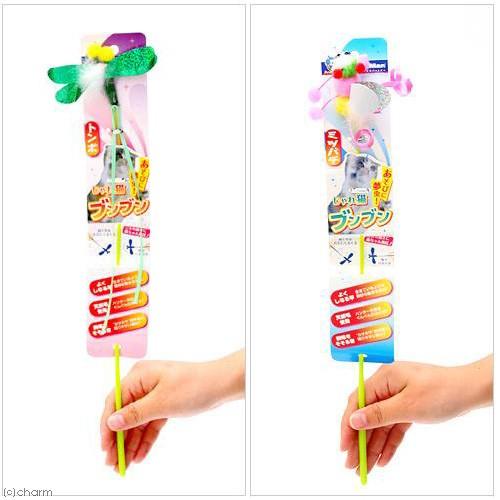 じゃれ猫 猫じゃらし キャティーマン じゃれ猫 ブンブン 2種各1本