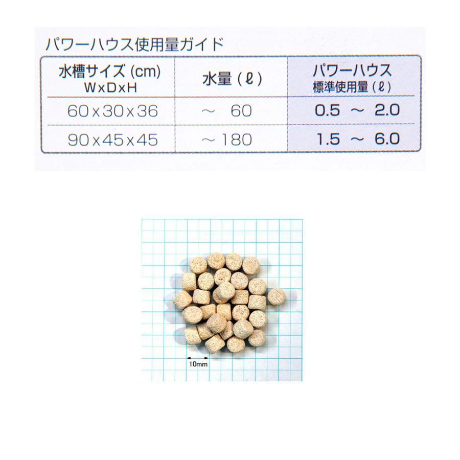 パワーハウス ハードタイプ Sサイズ 淡水・海水両用 1リットル|チャーム charm PayPayモール店|02