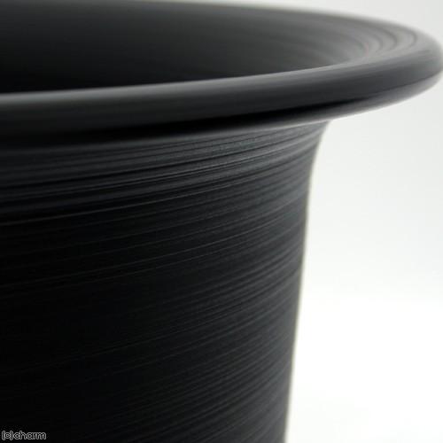 大和プラスチック　鉢カバー　ツリー　ブラック　直径５４０×高さ４５０　１２号用　穴なし | 大和プラスチック | 01