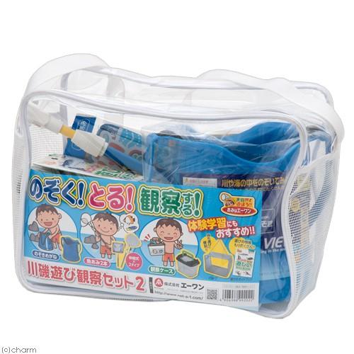 エーワン 川磯遊び観察セット 2 海 観察 あみ バッグ エーワン 川磯遊び観察セット 2 海 観察 あみ バッグ