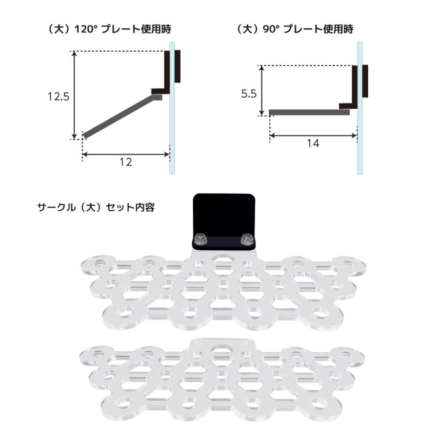 ZOOX コーラルフラグベース サークルタイプ 大 サンゴ 活着 レイアウト