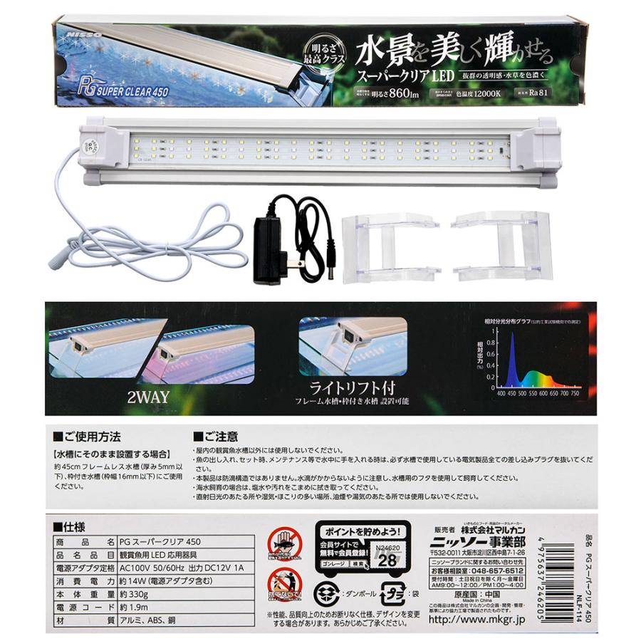 【数量限定】ニッソー PGスーパークリア450 PGスーパークリア 450 ニッソー 返品種別A : Joshin web - 通販