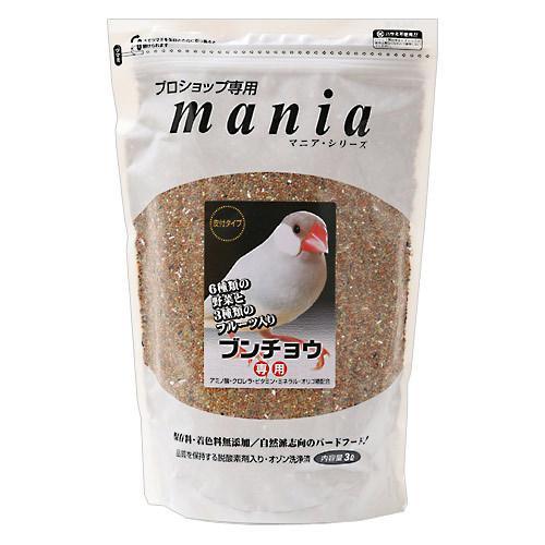 黒瀬ペットフード　ｍａｎｉａ　文鳥　３Ｌ　鳥　フード　エサ　餌　皮つき　皮付　プロショップ専用（Yahoo!・チャーム charm ヤフー店）