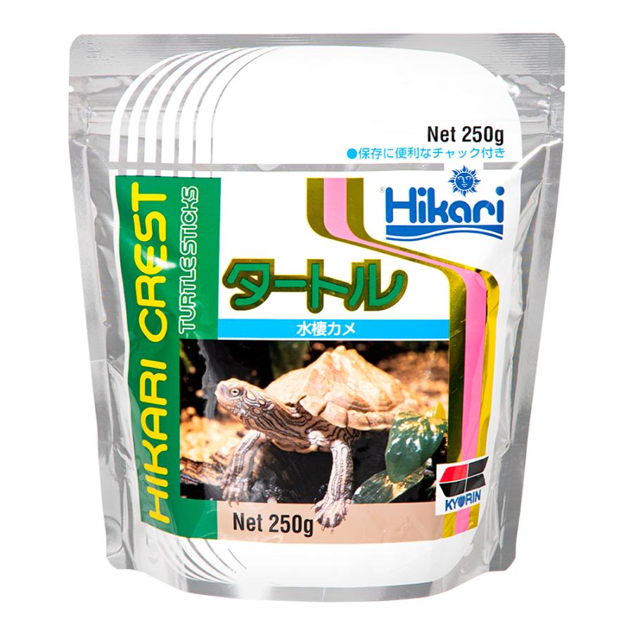 キョーリン　ひかりクレスト　タートル　２５０ｇ（パック）　爬虫類　餌　カメ　エサ　水棲ガメ用　お一人様３０点限り（Yahoo!・チャーム charm ヤフー店）