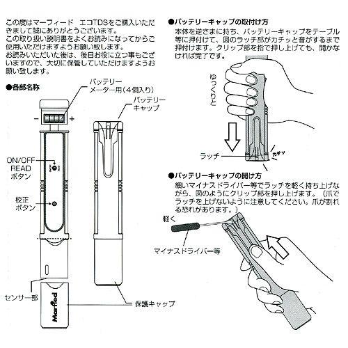 Marfied マーフィード ECO TDSメーター : チャーム charm