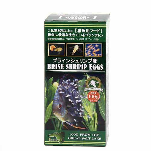 日本動物薬品 新品未使用正規品 豪華な ニチドウ ブラインシュリンプエッグス １００ｇ 卵 ソルトレイク産