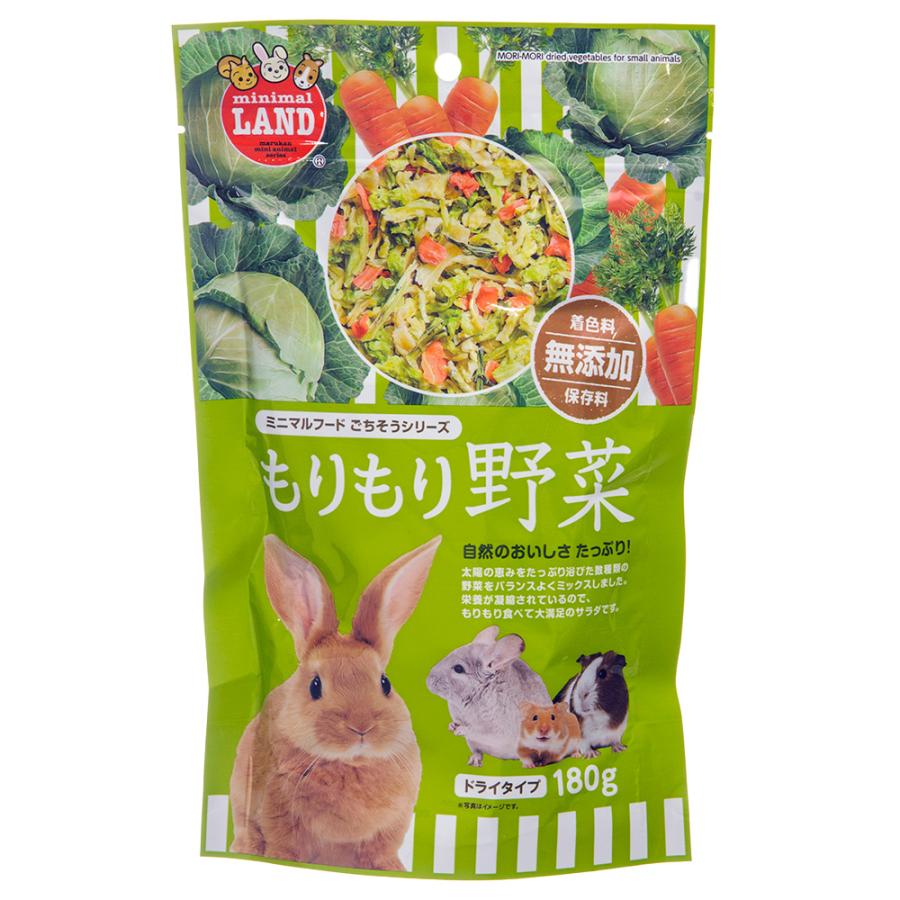 マルカン もりもり野菜 ドライタイプ 180g×6 うさぎ ハムスター