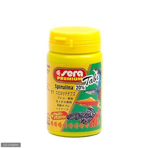 セラ スピルリナタブズ Nature 100錠 淡水・海水用 草食性 餌
