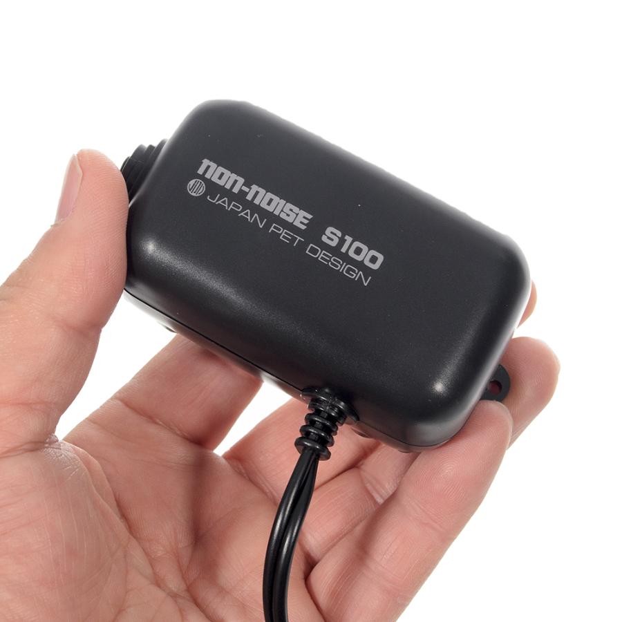 ニチドウ 日本動物薬品 エアーポンプ ノンノイズ S100 日本製 30