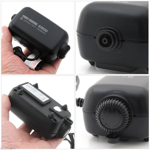 ニチドウ 日本動物薬品 エアーポンプ ノンノイズ S500 日本製